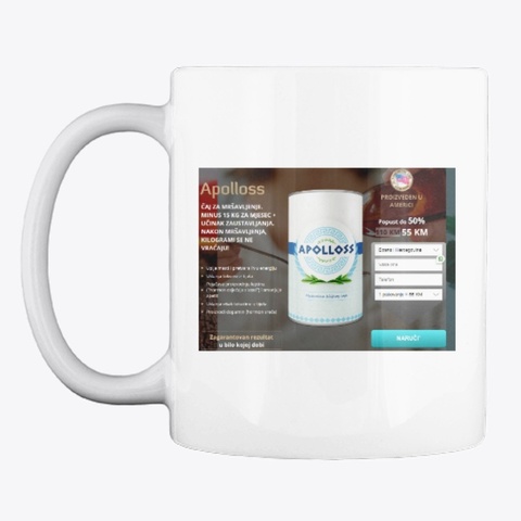 Apolloss Caj White T-Shirt Front