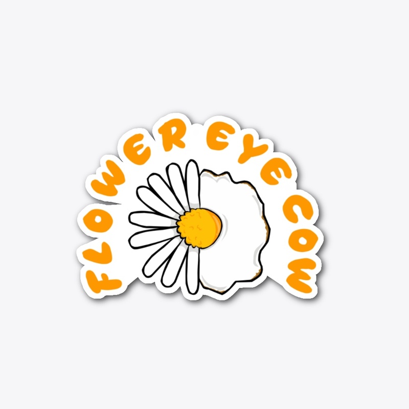 Flower eye cow 