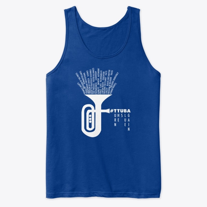 Blue Platforms (white)