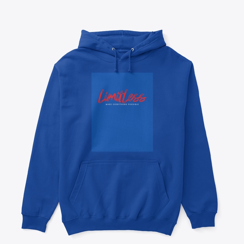 Blue LIMITLESS design 