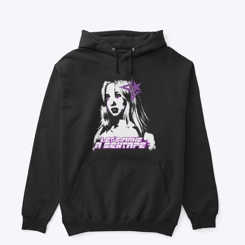 Bubblegum Boyfriend Tape Hoodie 