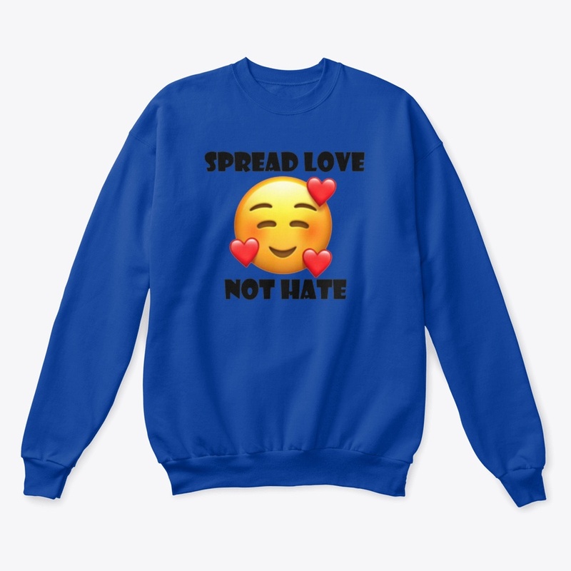 Spread Love Not Hate Love Emoji 1