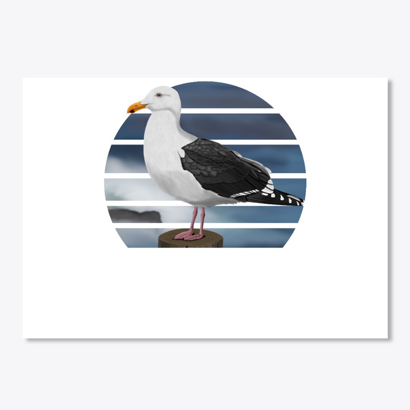 jz.birds Seagull Bird Design