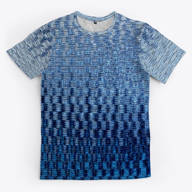 Jean Style Denim Abstract Design