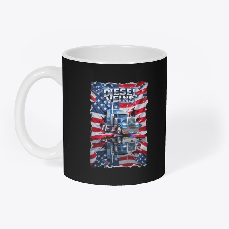 Dieselveins Trucker T Shirt