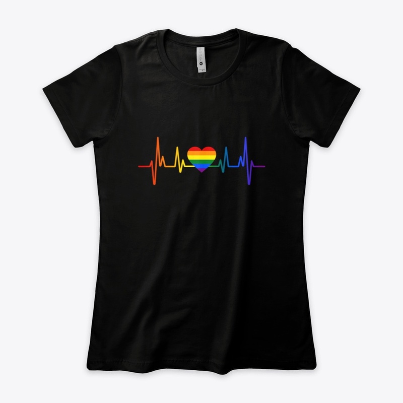LGBT Gay Pride Heartbeat