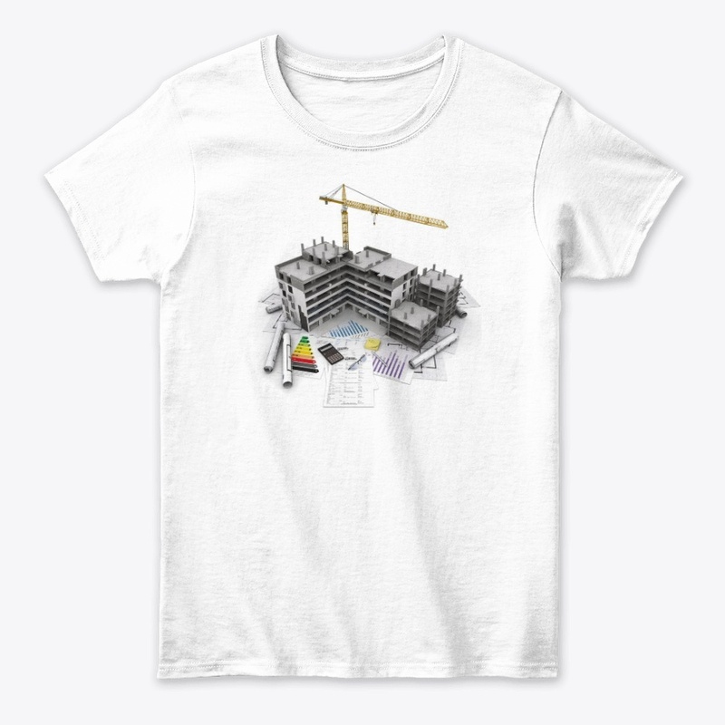 Construction work T-shirts - customized 