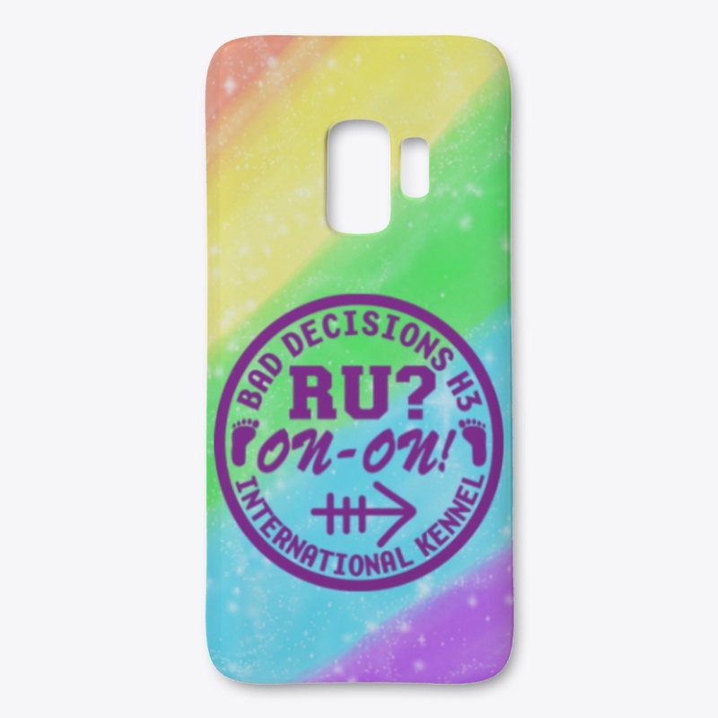 Pastel Rainbow Glitter Samsung Case
