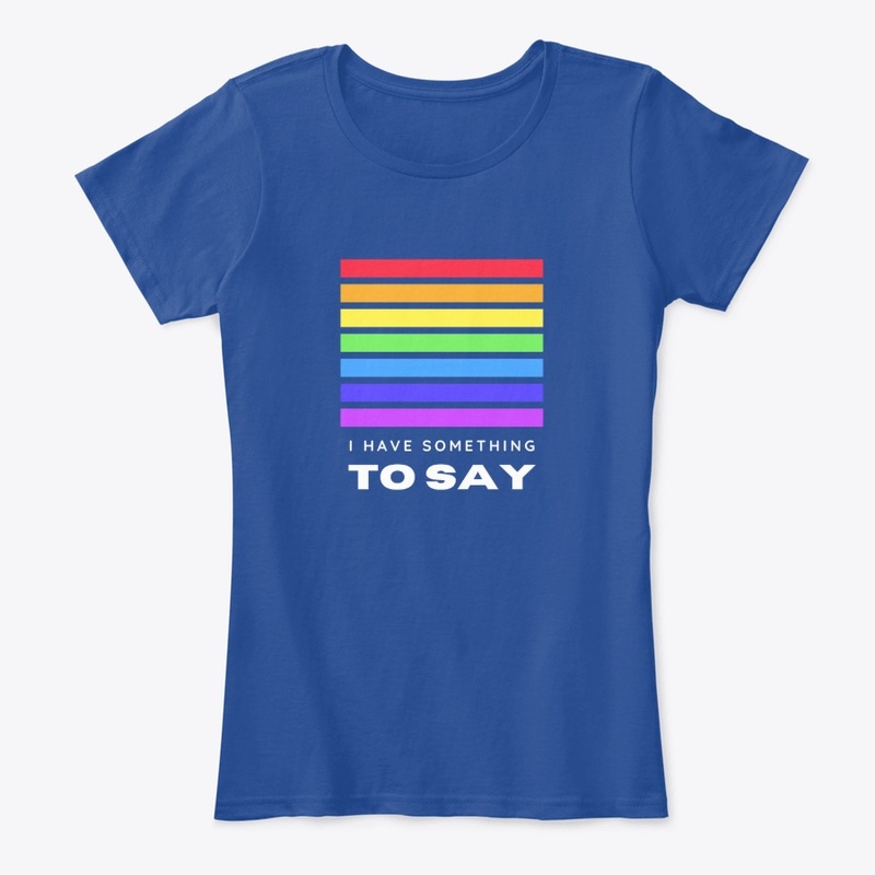 I have something to say 