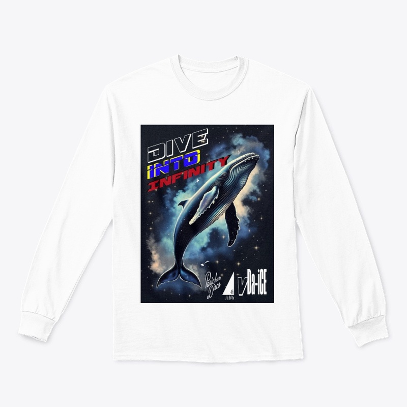 Dive Into Infinity Dark Whale LngSlevTee