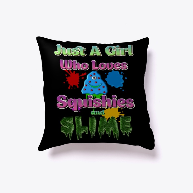 Girl Loves Squishy Slime Colorful Style
