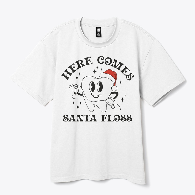Here Comes Santa Floss