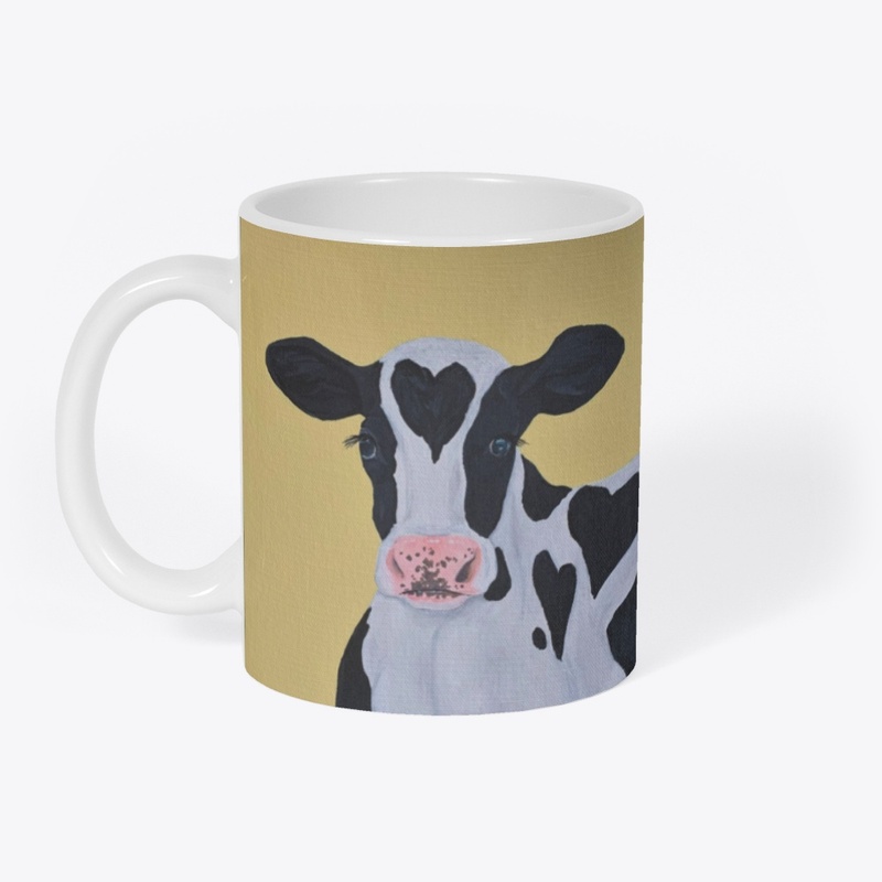 Calf with Heart Spots