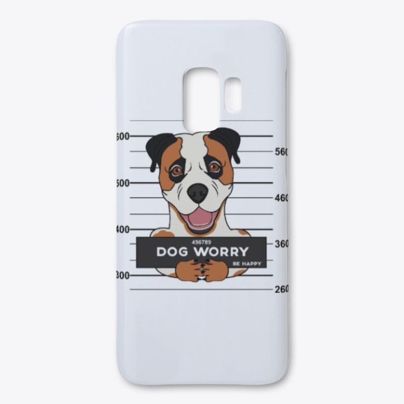 Dog worry, be happy
