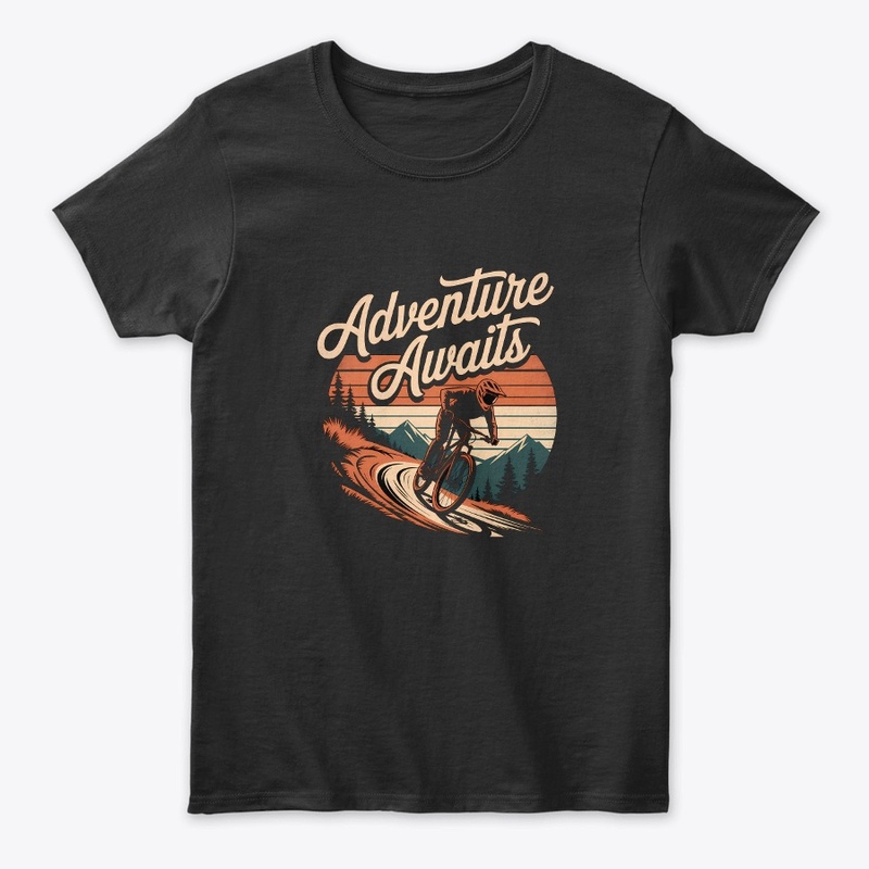  Mountain Biker Adventure Awaits Graphic