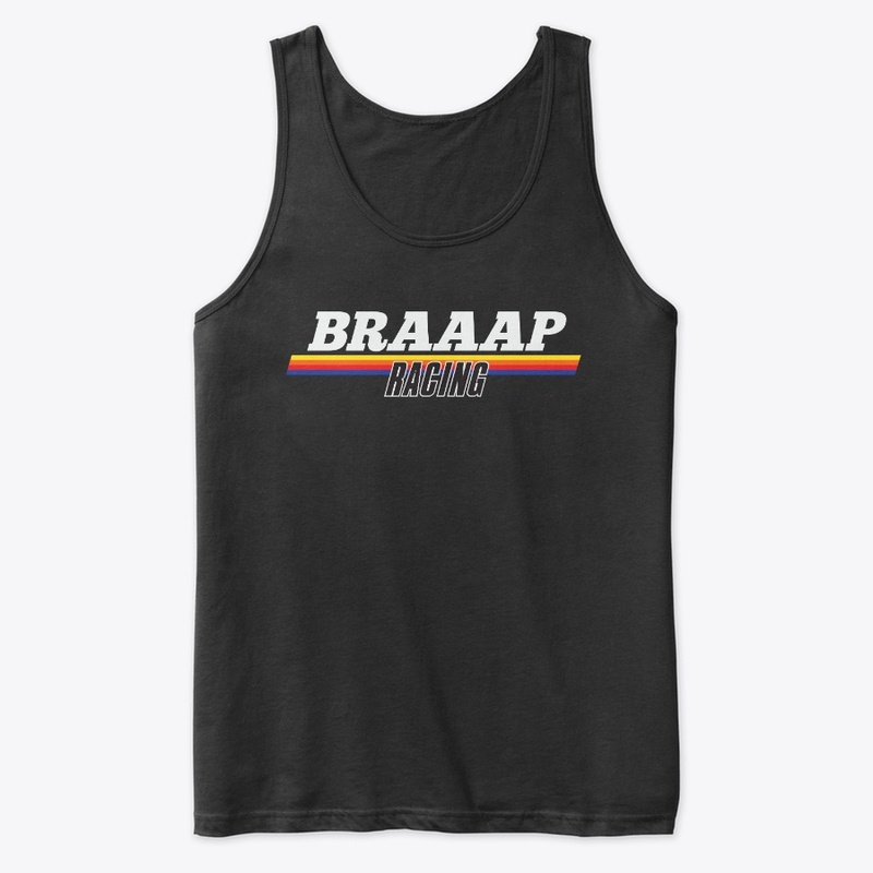 Braaap logo retro motocross