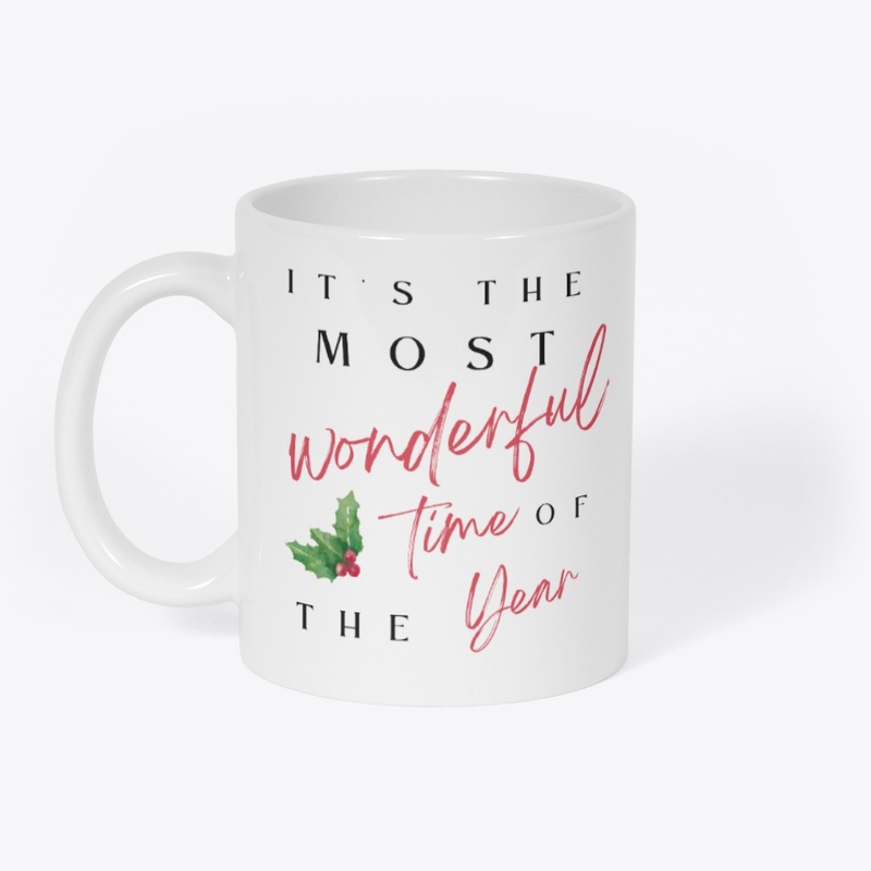 Most Wonderful Time Christmas Mug