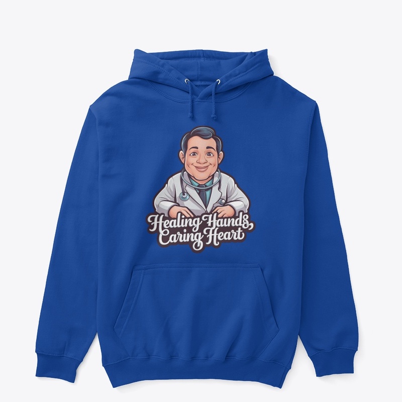 Healing Hands, Caring Heart Doctor Tee