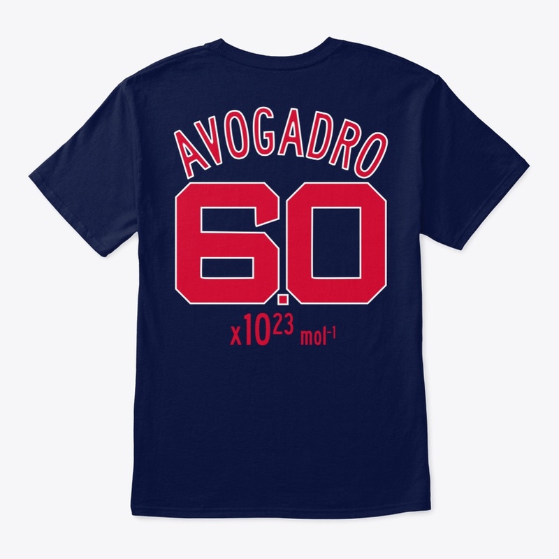 Chemistry Baseball-Style T Avogardo NOB