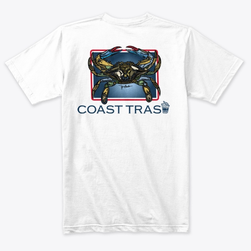 Coast Trash Blue Crab