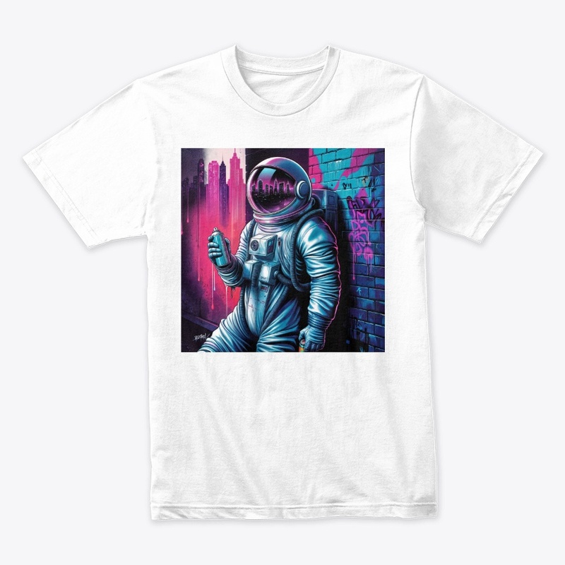 Urban Graffiti Astronaut