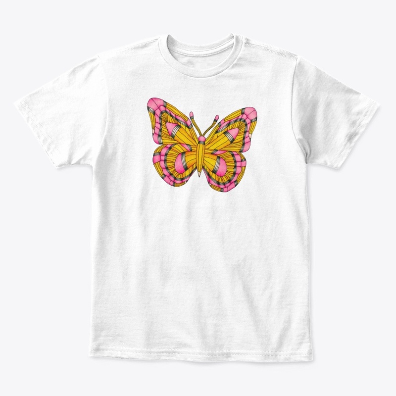 Pencil Butterfly