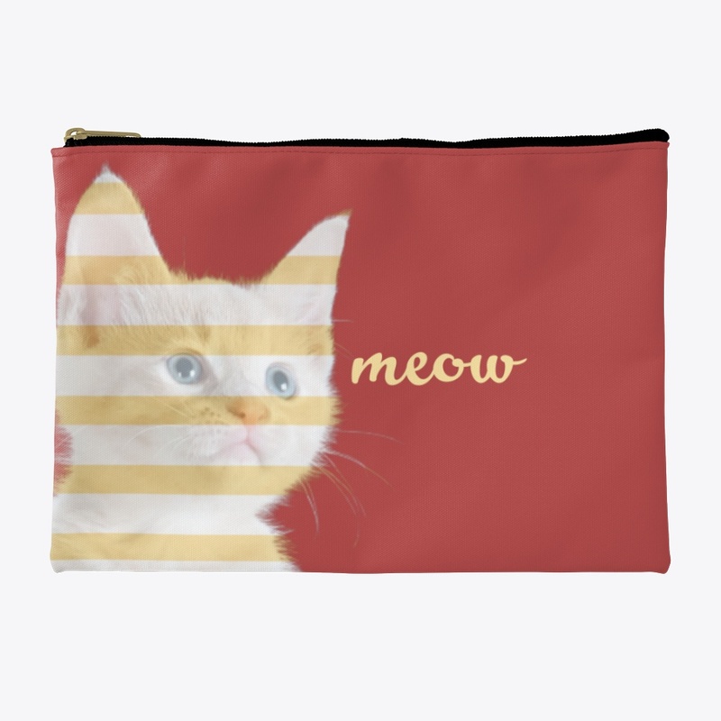 Cute yellow Cat always looking