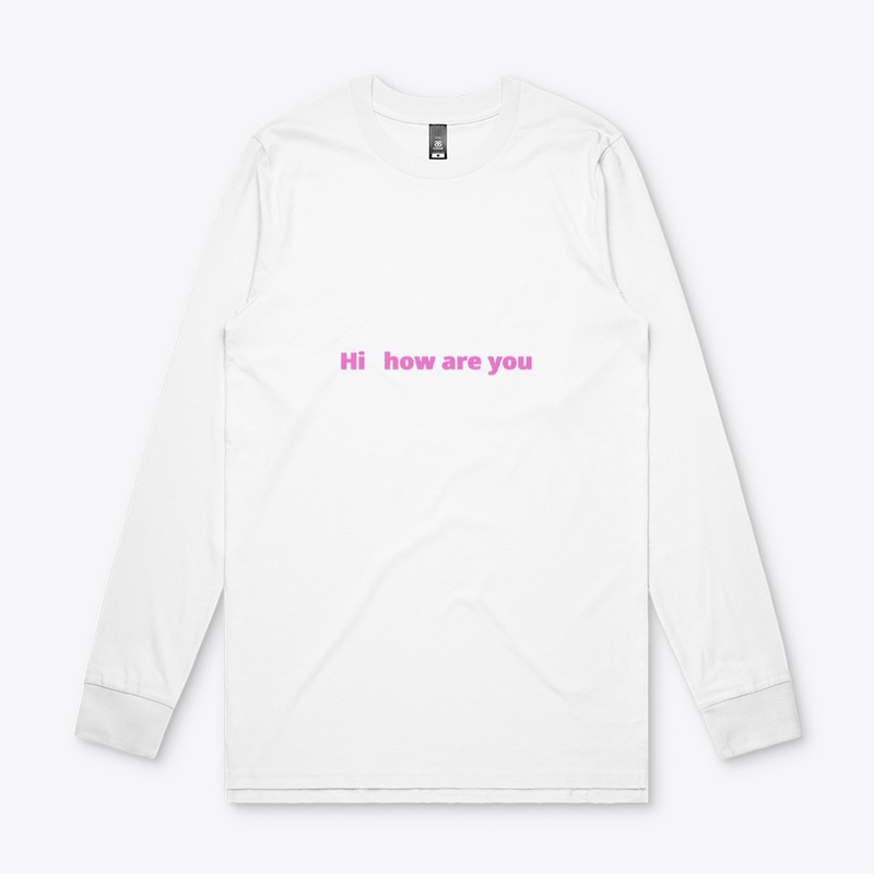 how are you t shirt