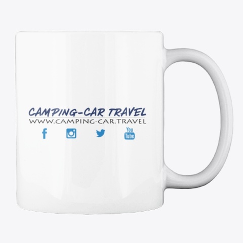 Mug Citroën C25 Camping Car White T-Shirt Back