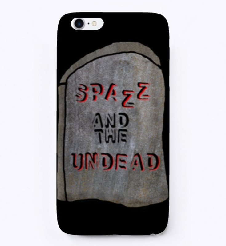 SPAZZ and the UnDead Tombstone Logo