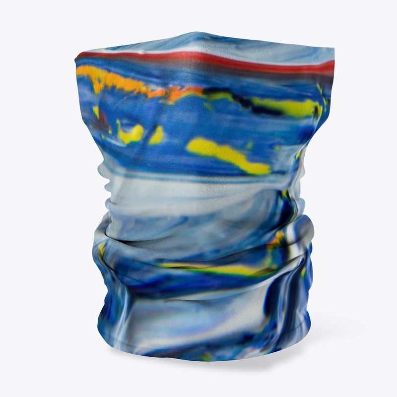 Abstract Paint Brush Stroke Design  