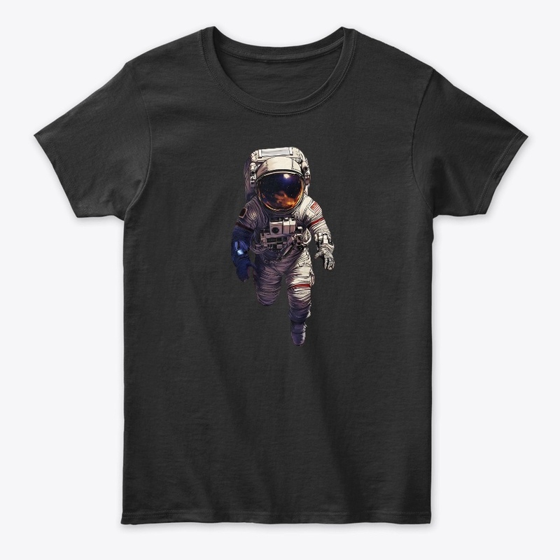 Cosmic Voyager – Astronaut Floating 