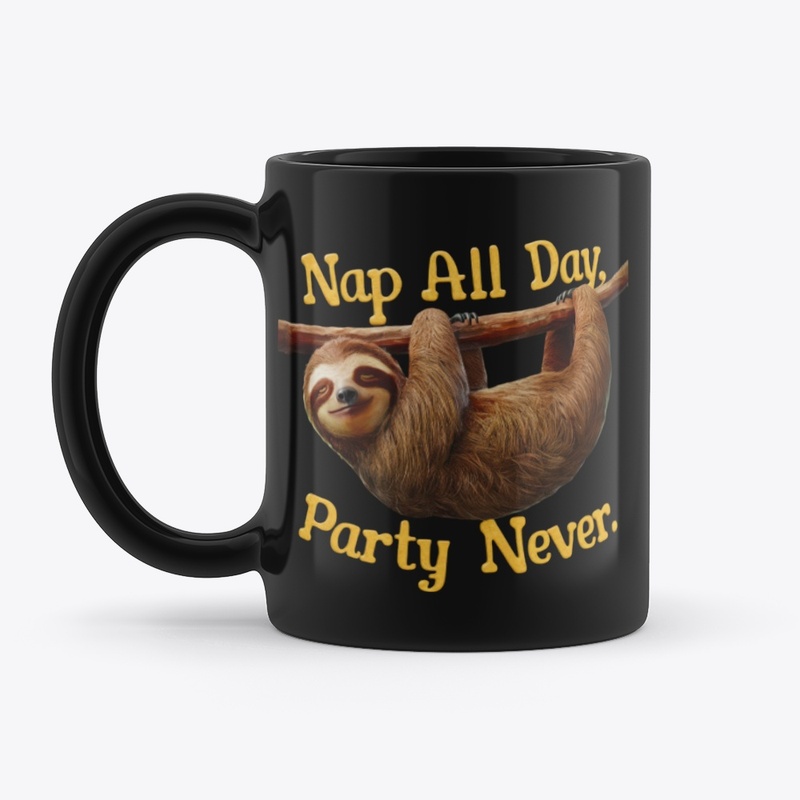 Chill Sloth Canvas Print