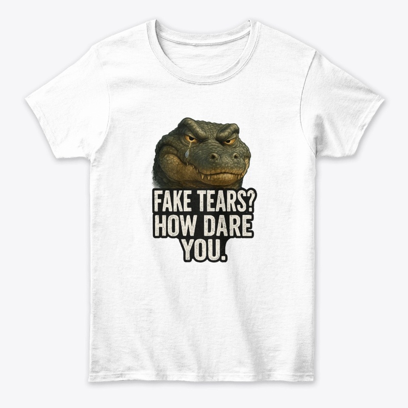 Alligator Fake Tears Tee!