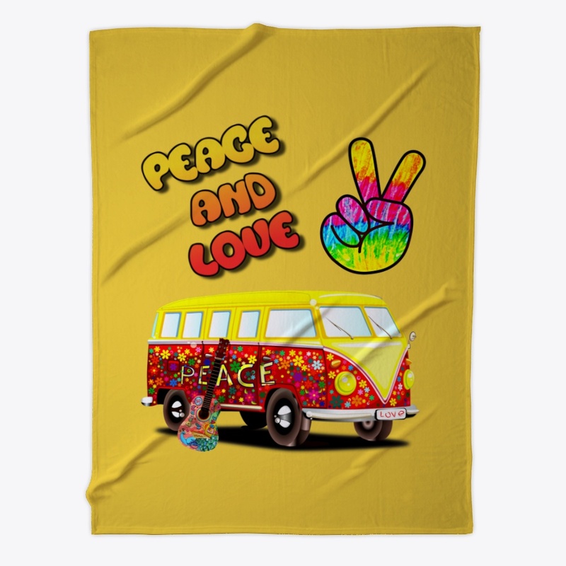 60s Peace and Love Hippie 