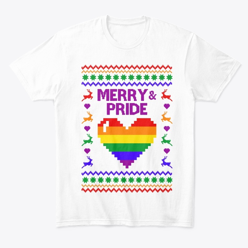 Merry And Pride LGBT Ugly Sweater