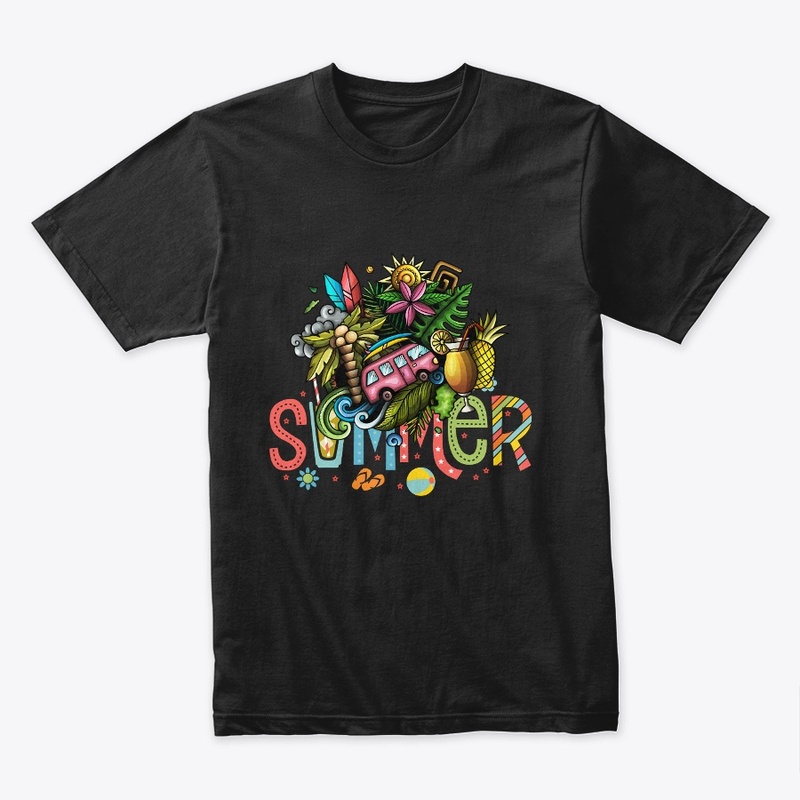  Men's Summer Time T-Shirt