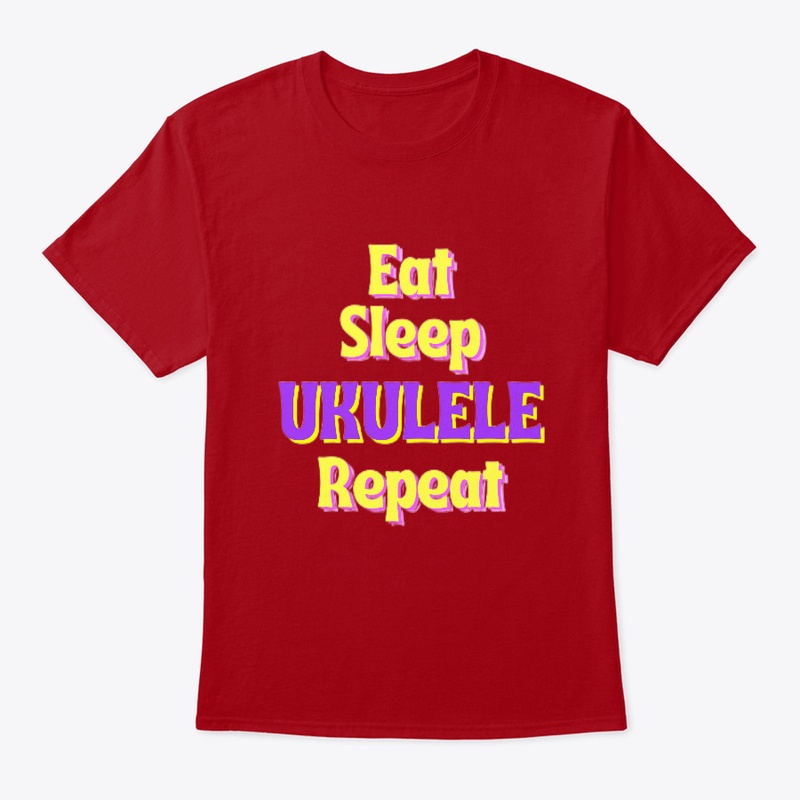 Eat sleep ukulele repeat
