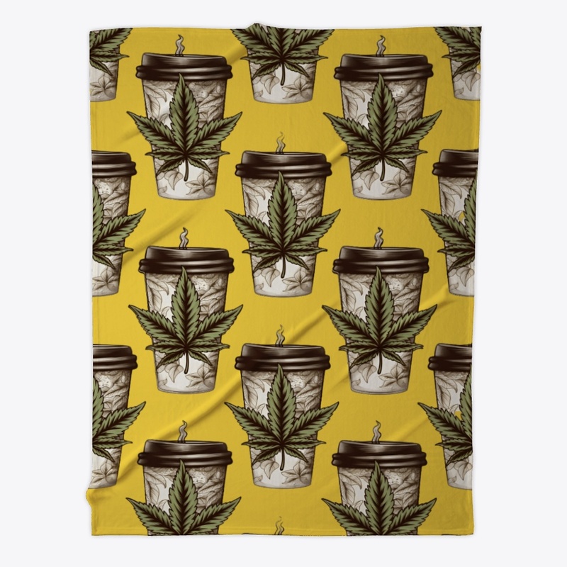 Leaf Poke Café Canna-latte Pattern