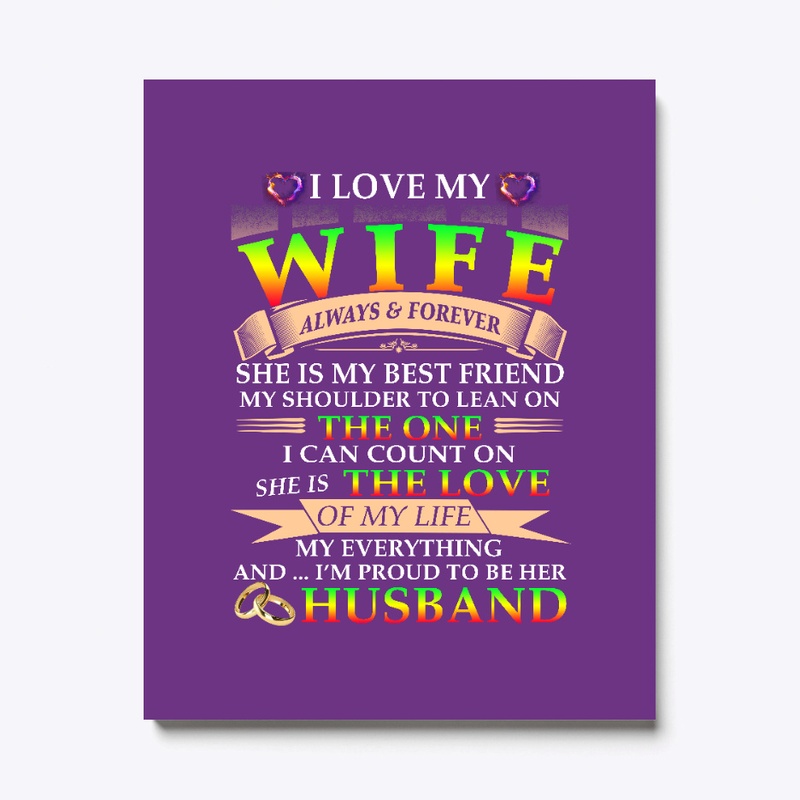 I'm proud to be her husband