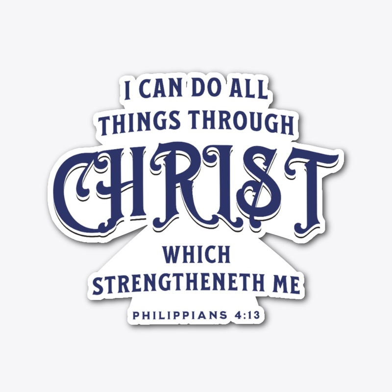 All things through christ