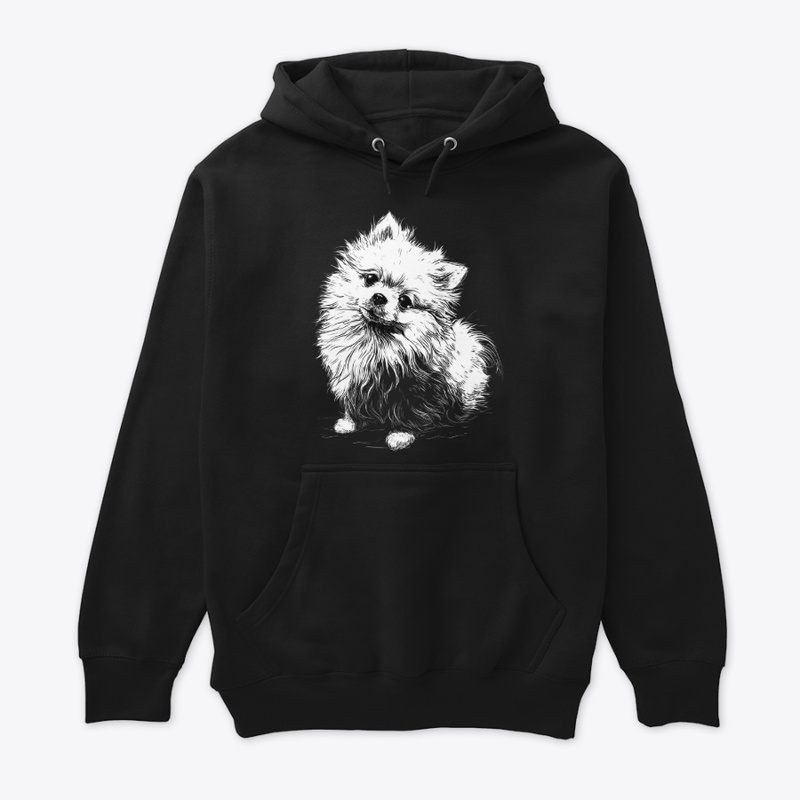 Pomeranian Line Dog