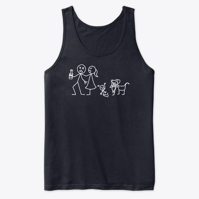 DysFUNctional Stick-Figure Family Shirt