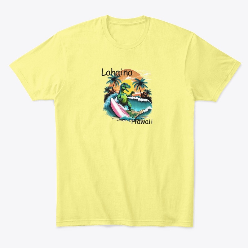 Surfing Dino Lahaina