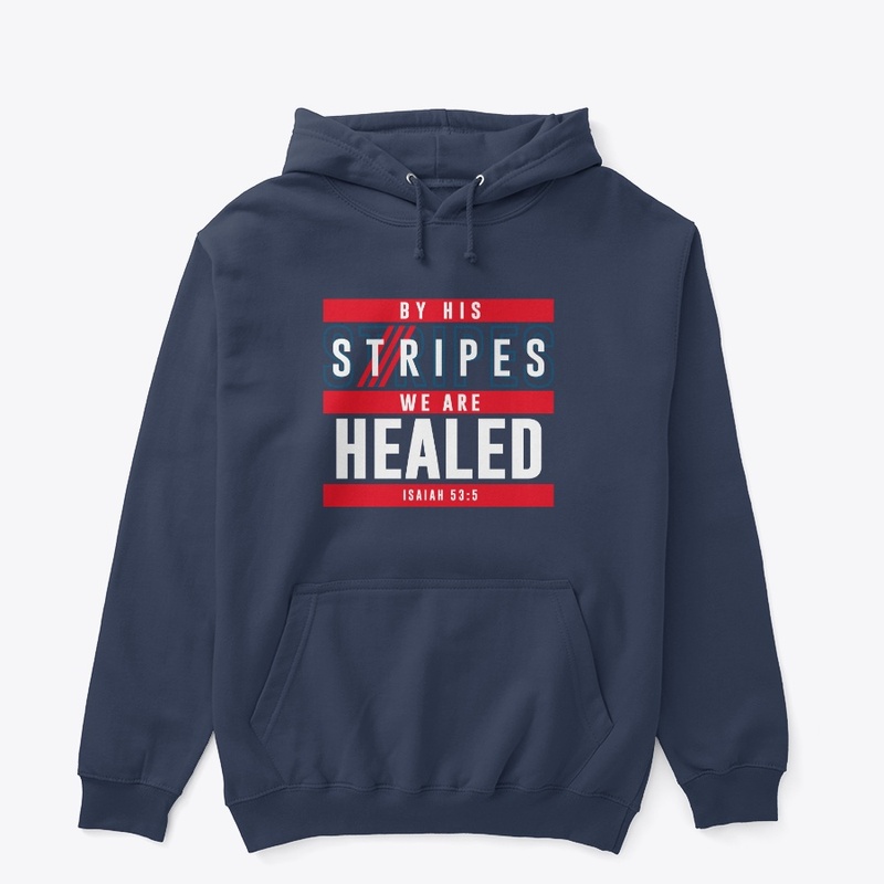 By His Stripes