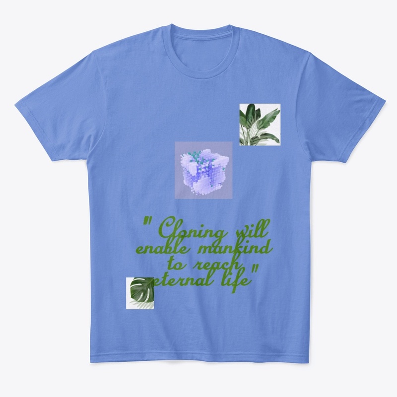 Cotton T-shirt with 3d graphics