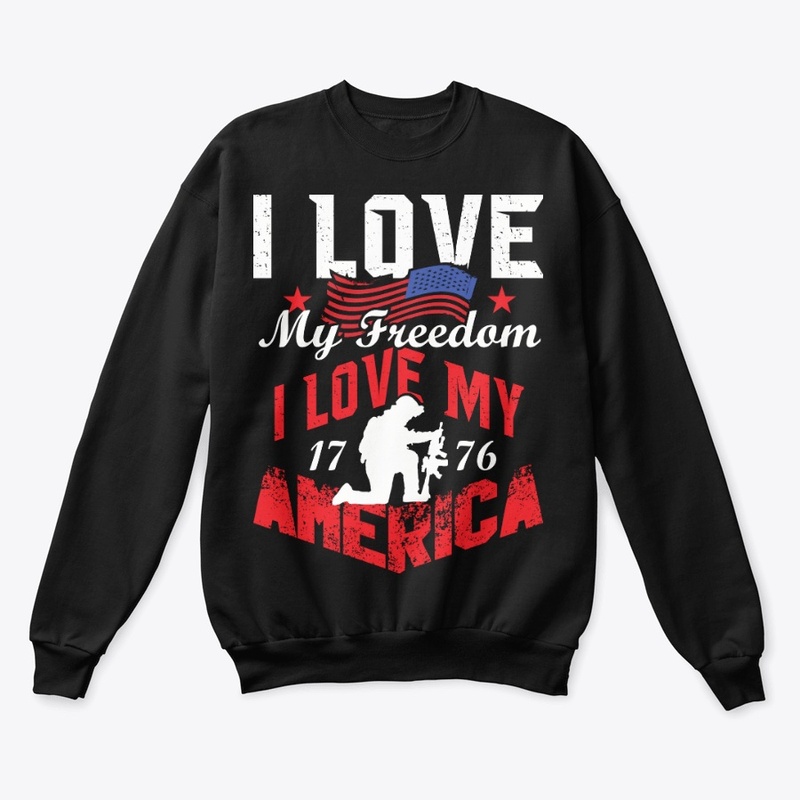 i love my freedom i love my america.