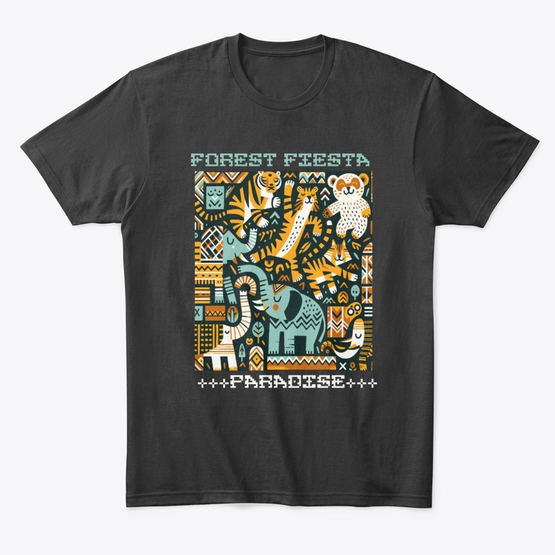 Cute Animal Forest Fiesta Paradise Merch