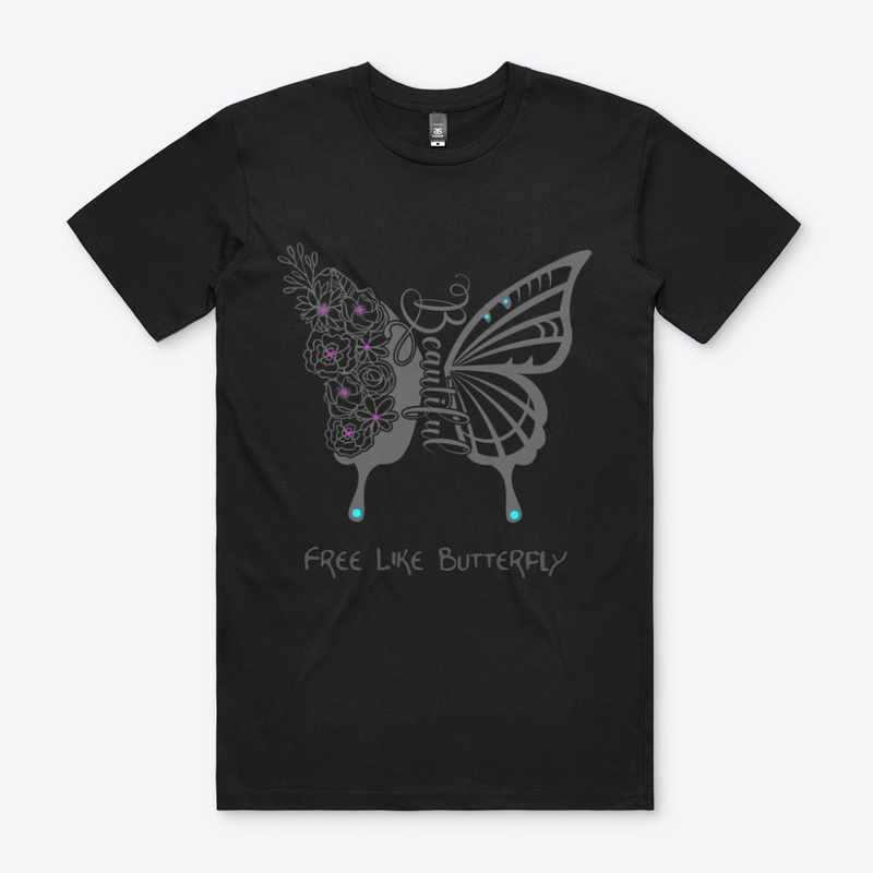 free like butterfly