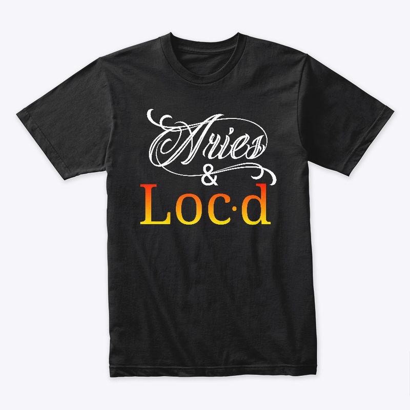 Aries & loc'd zodiac tee shirt